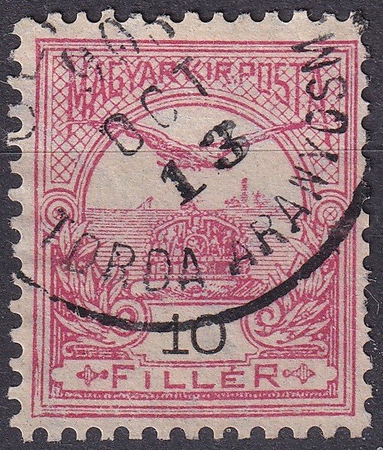 1900. 10f Ba számvízjel állással