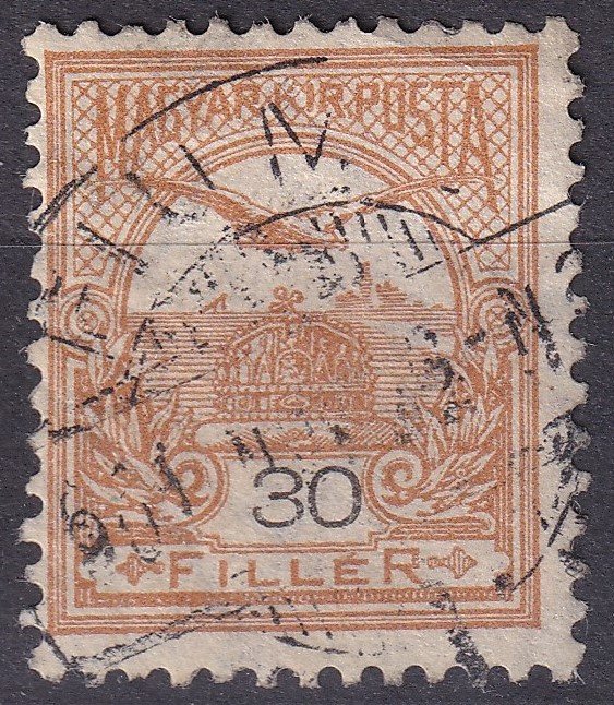 1900. 30f csillagidom vizjellel