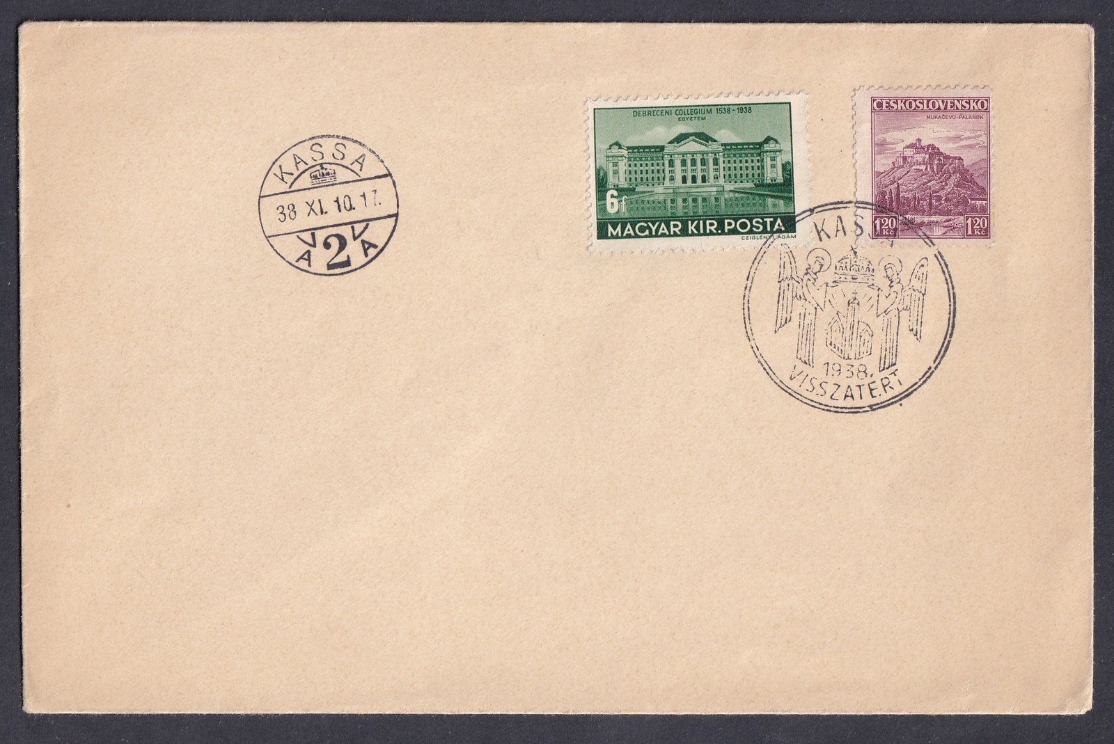 1938. KASSA VISSZATÉRT