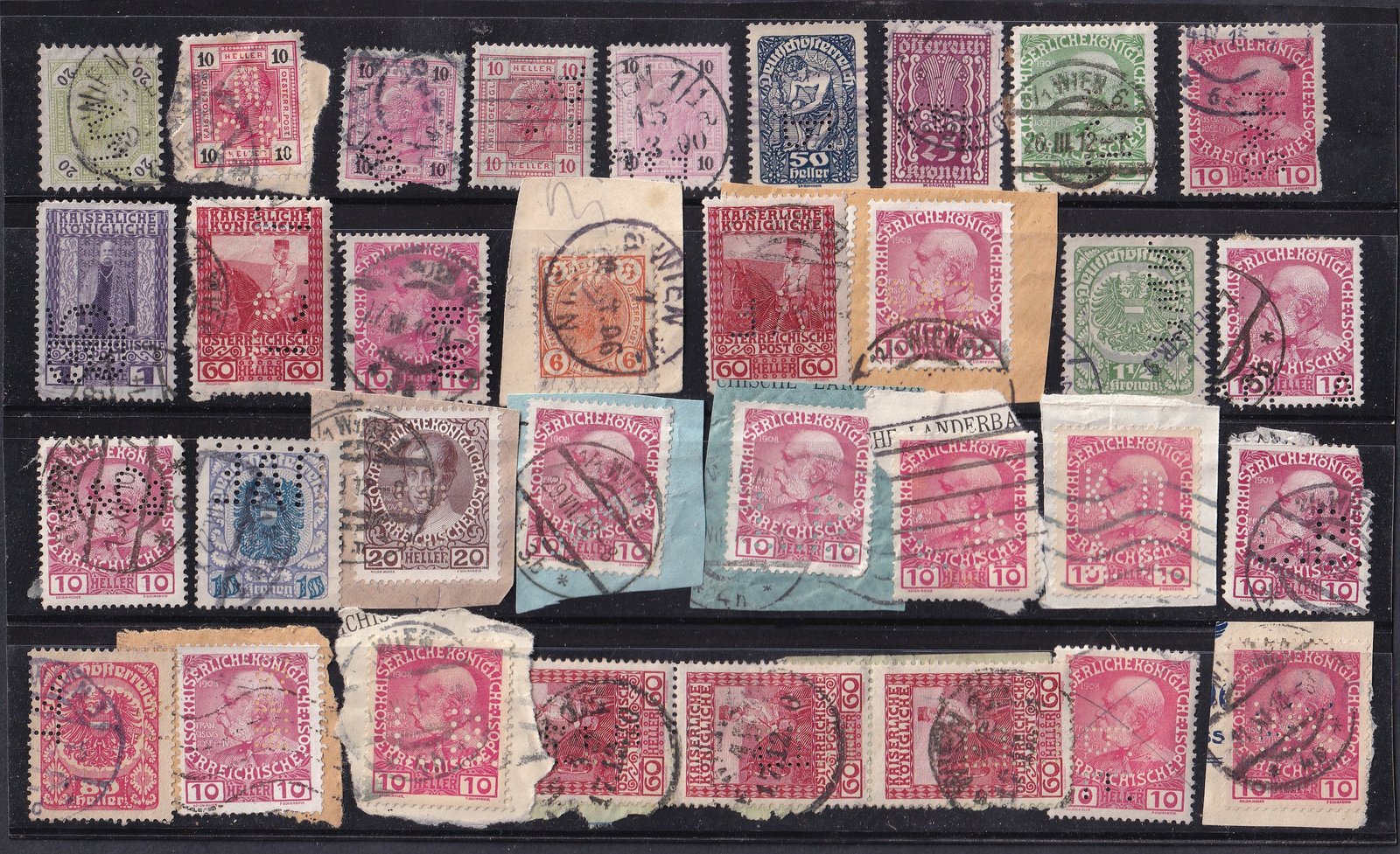 IMG_20260330_0008 Ausztria, perfin bélyegek