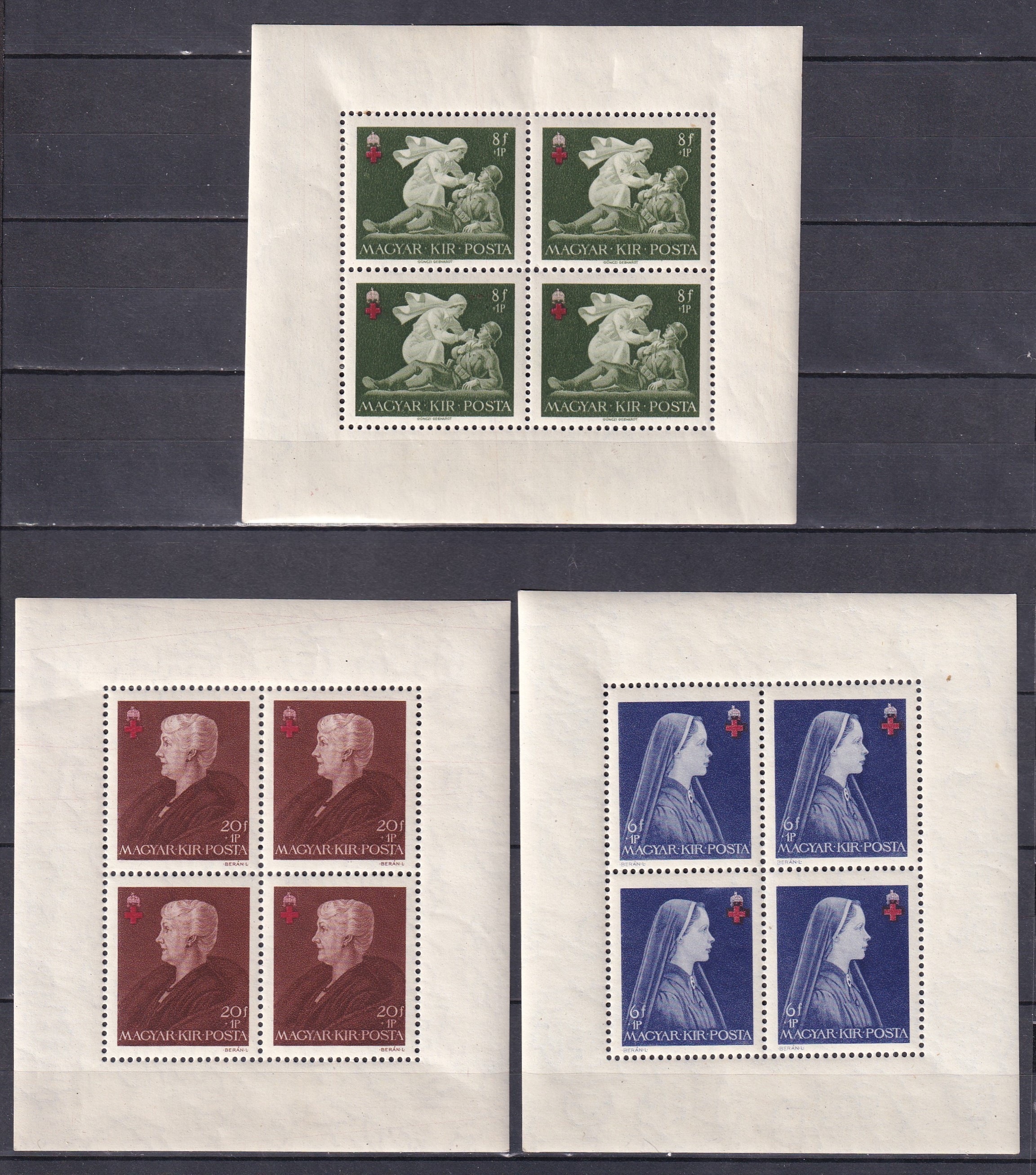 1942. Vöröskereszt II. kisív sor
