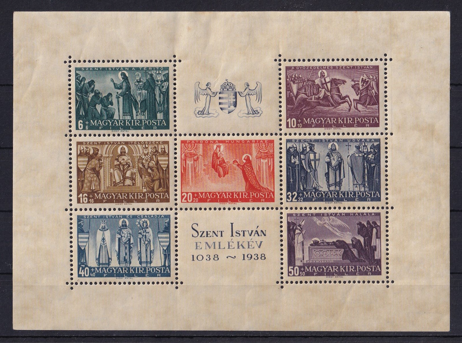 1938. Szent István blokk