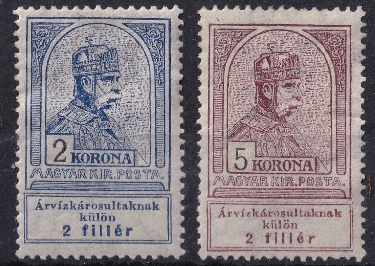 1913. Árvíz 2+5Kr