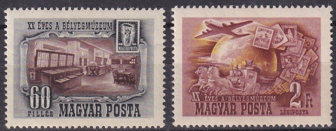 1950. Bélyegmúzeum pár