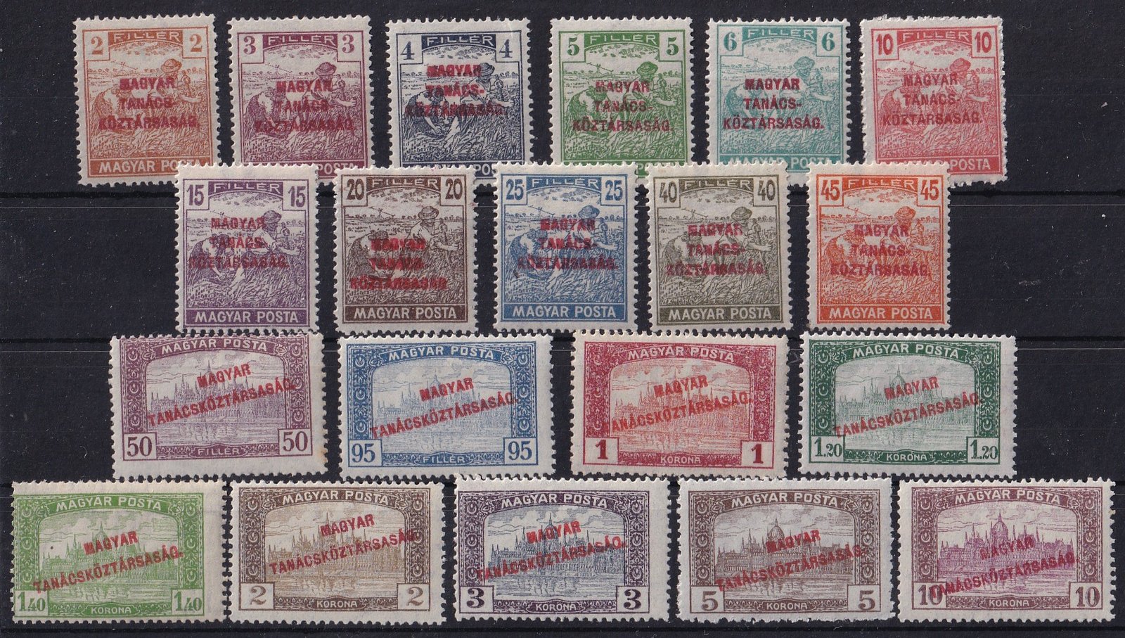 1919. Magyar Tanács Köztársaság sor