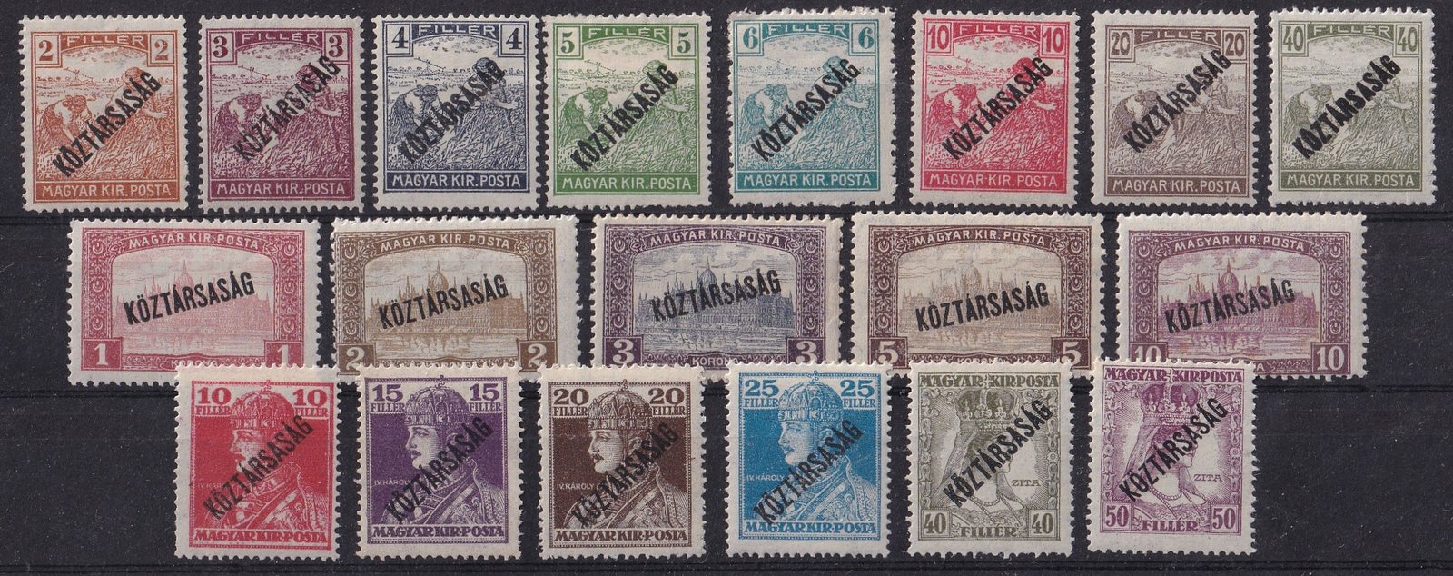 1918. Köztársaság sor