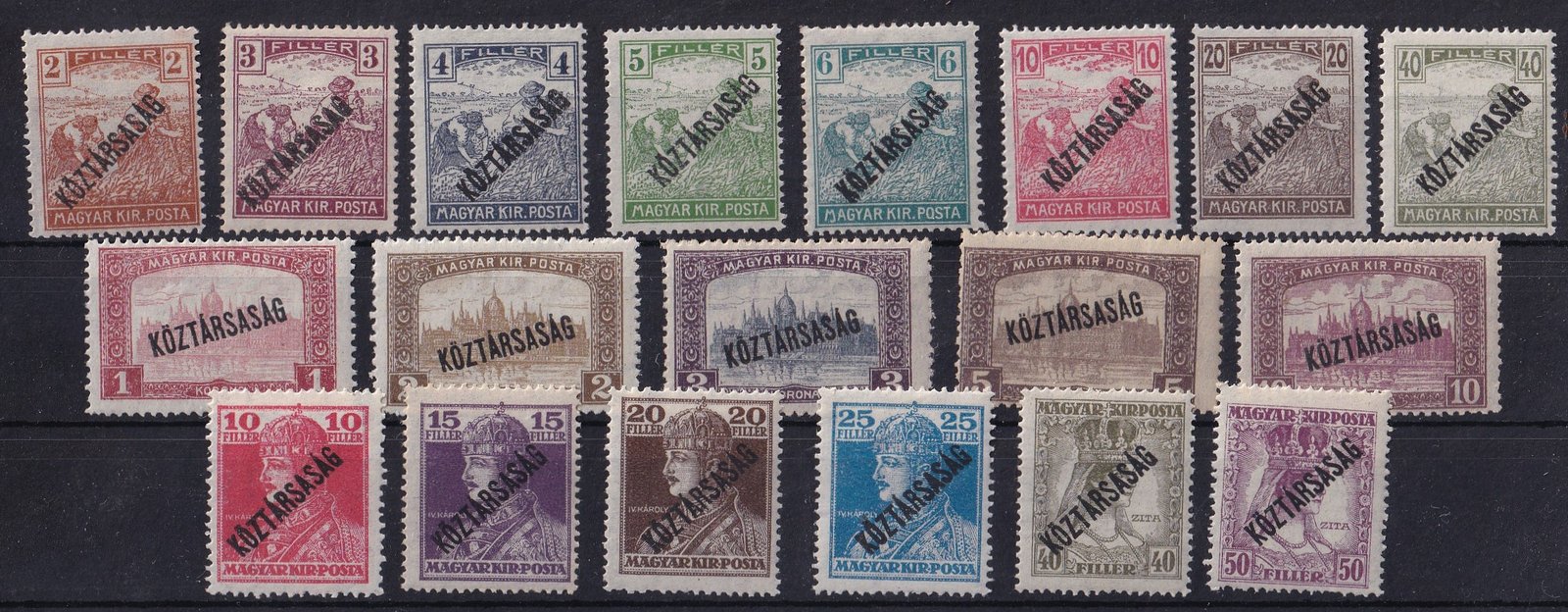 1918. Köztársaság sor