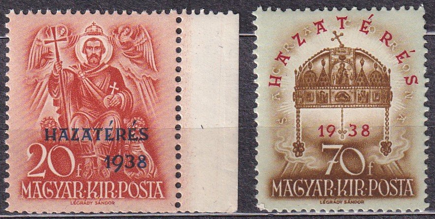 1938. Hazatérés pár