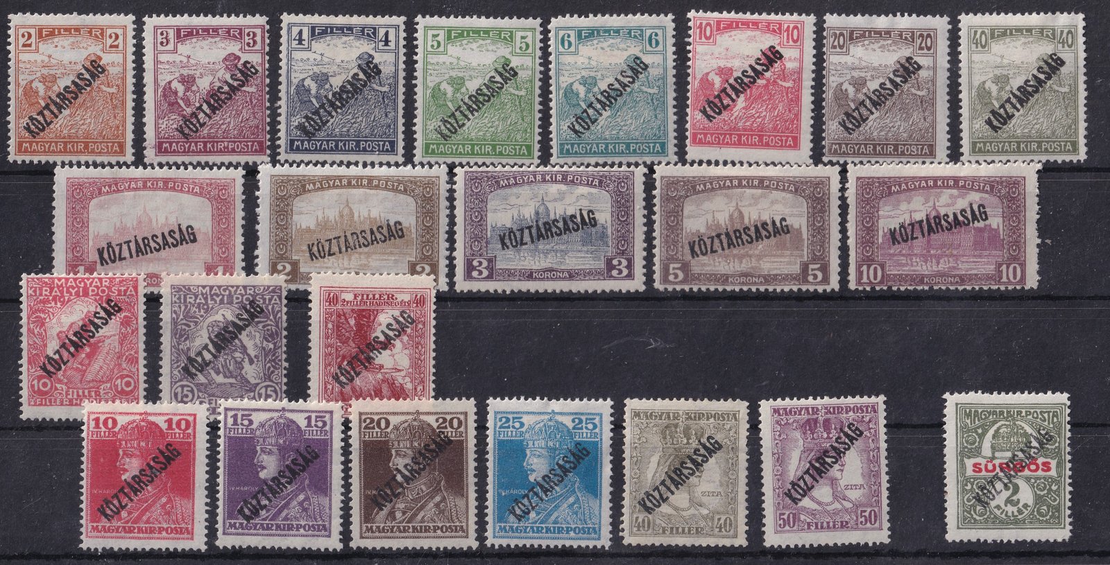 1918. Köztársaság sor