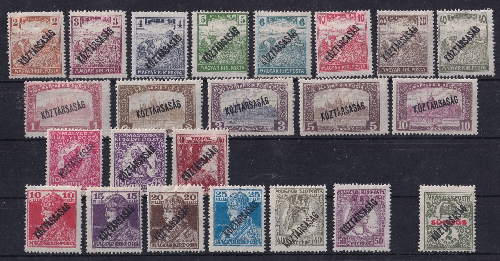 1918. Köztársaság sor