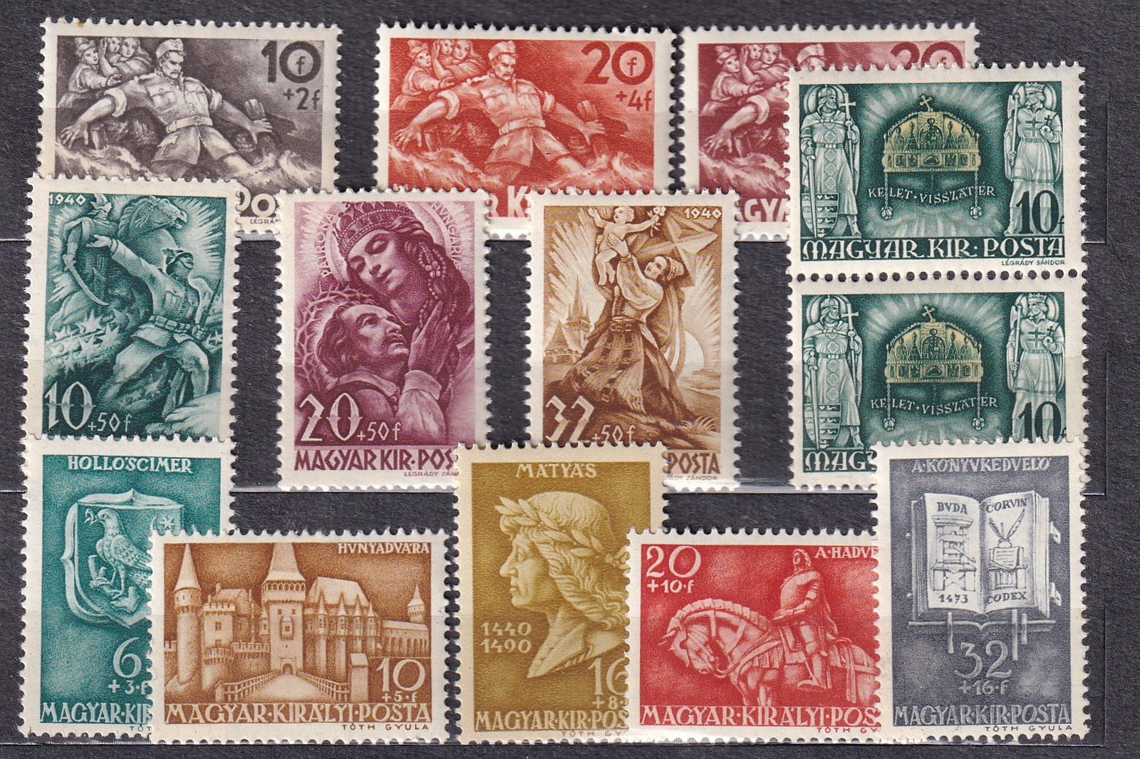 1940. postatiszta sorok