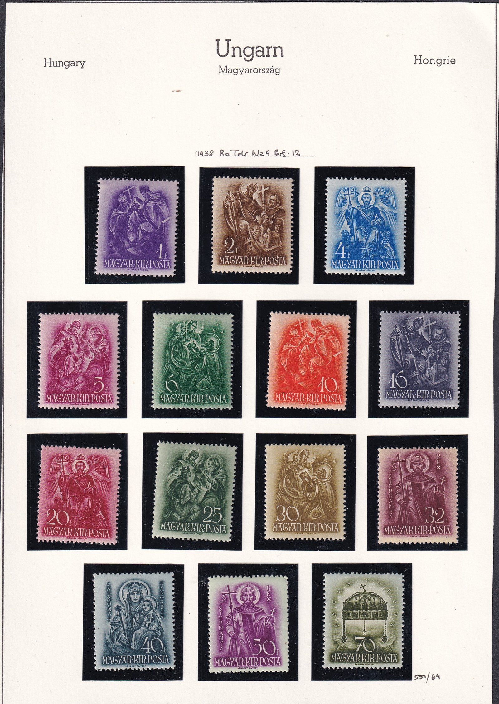 1938. Szent István sor