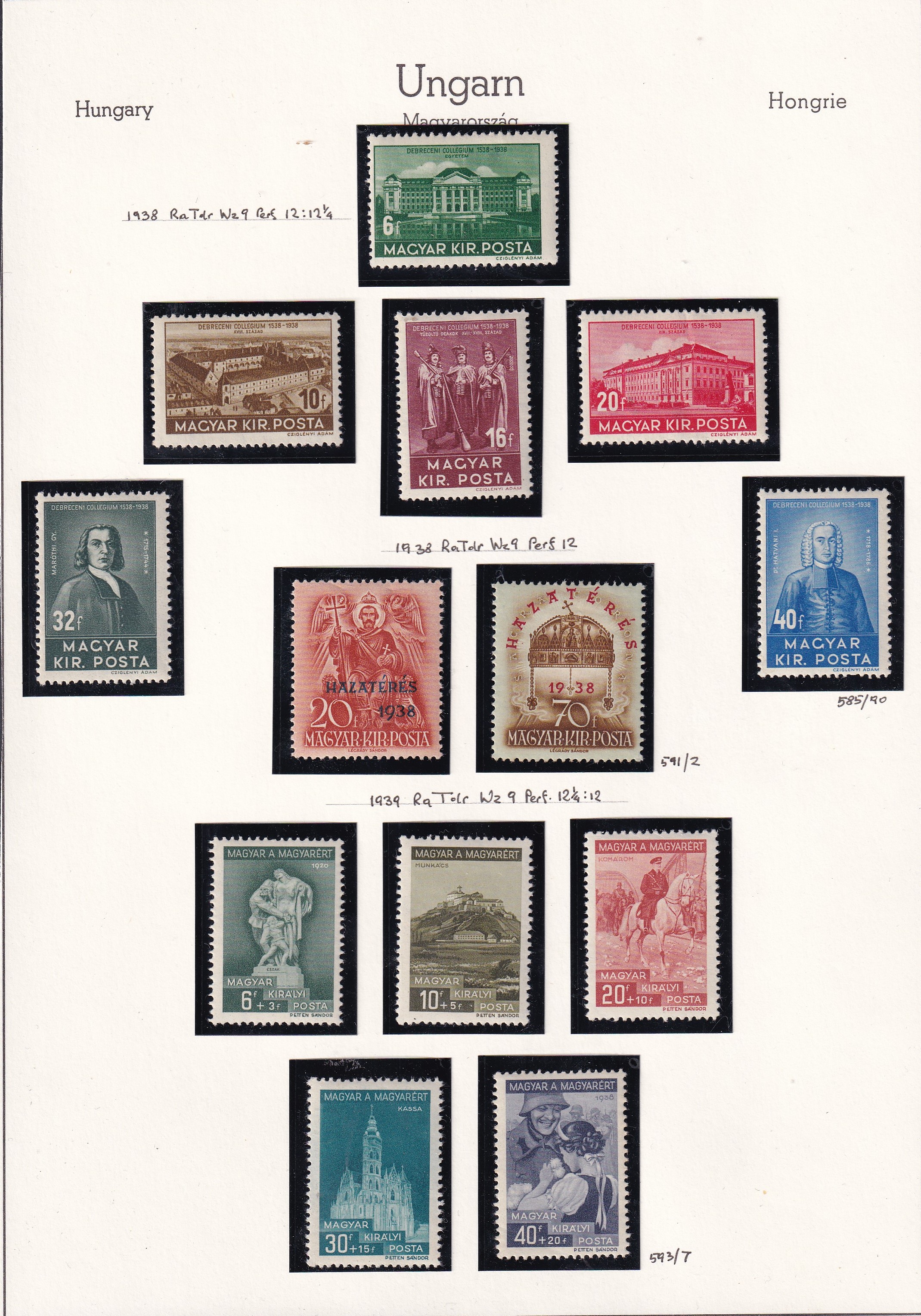 1938-1939. falcos sorok