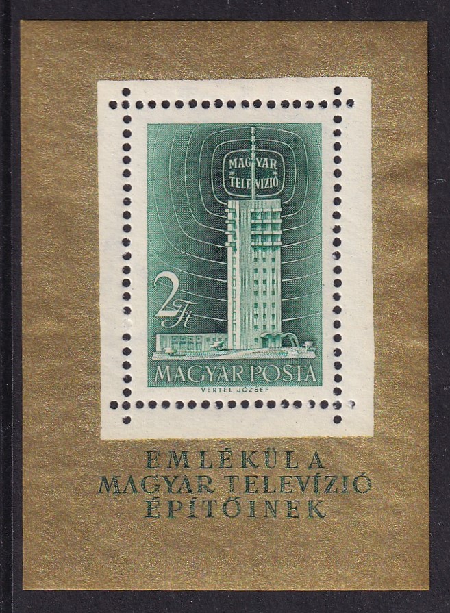 1958. Televízió blokk
