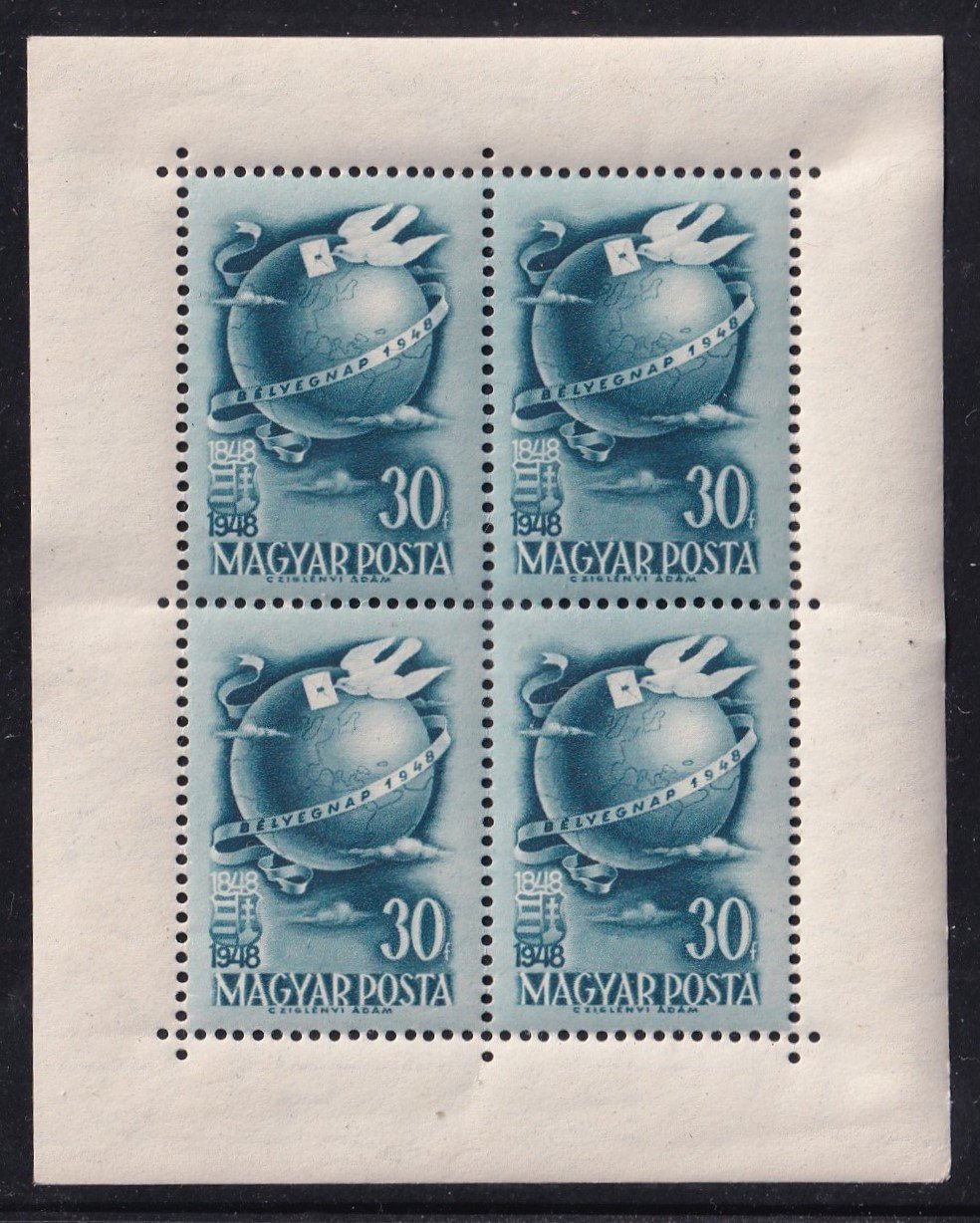 1948. Bélyegnap kisív