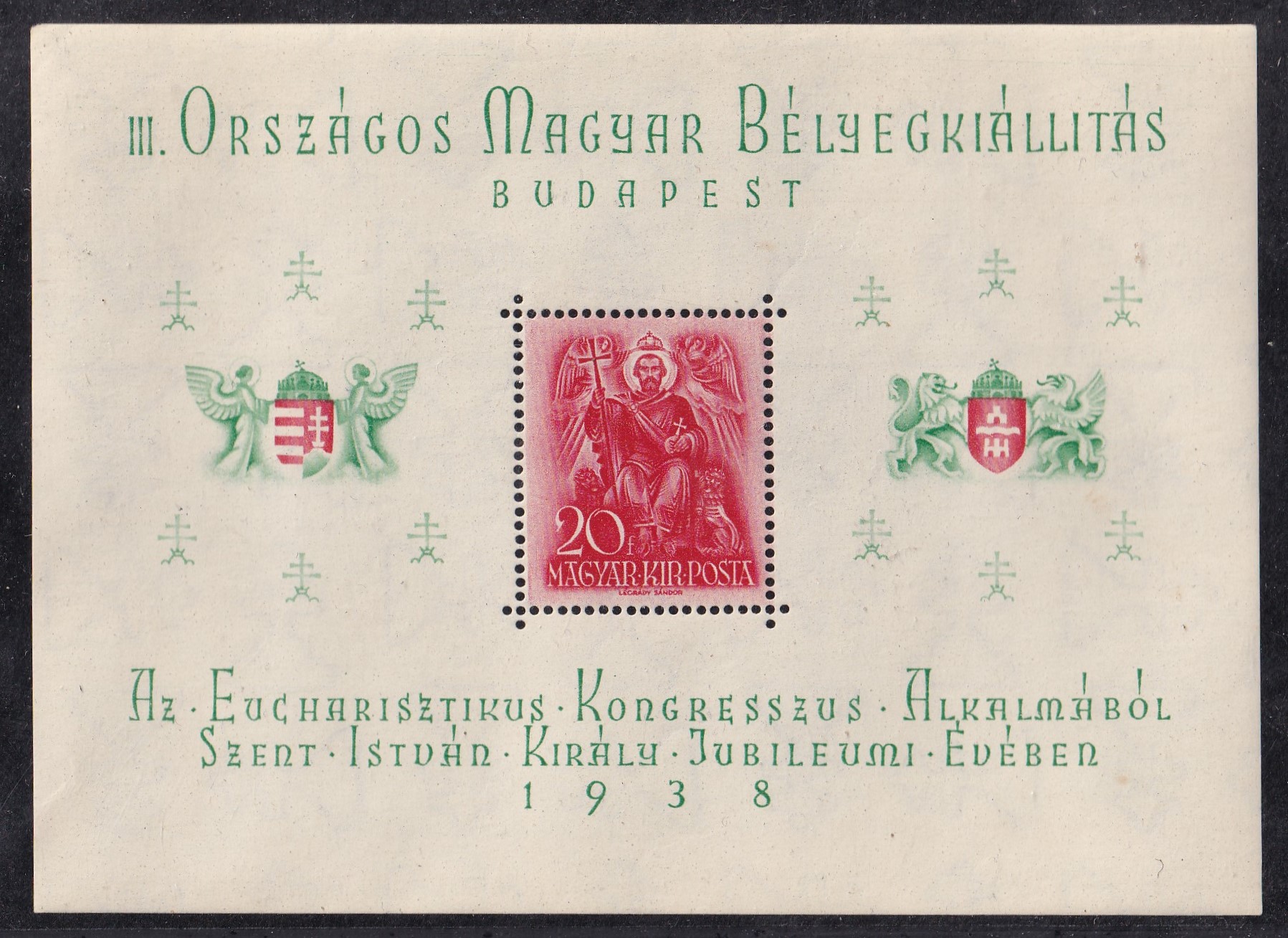 1938. ORBÉK blokk