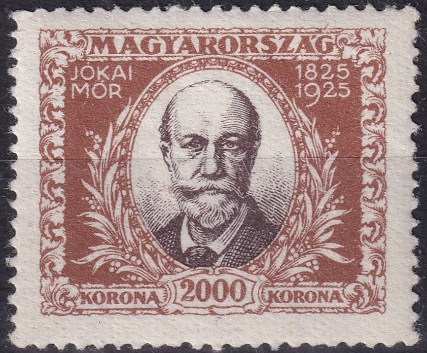 1925. Jókai Mór 2000K a középrész gépszínátnyomatával