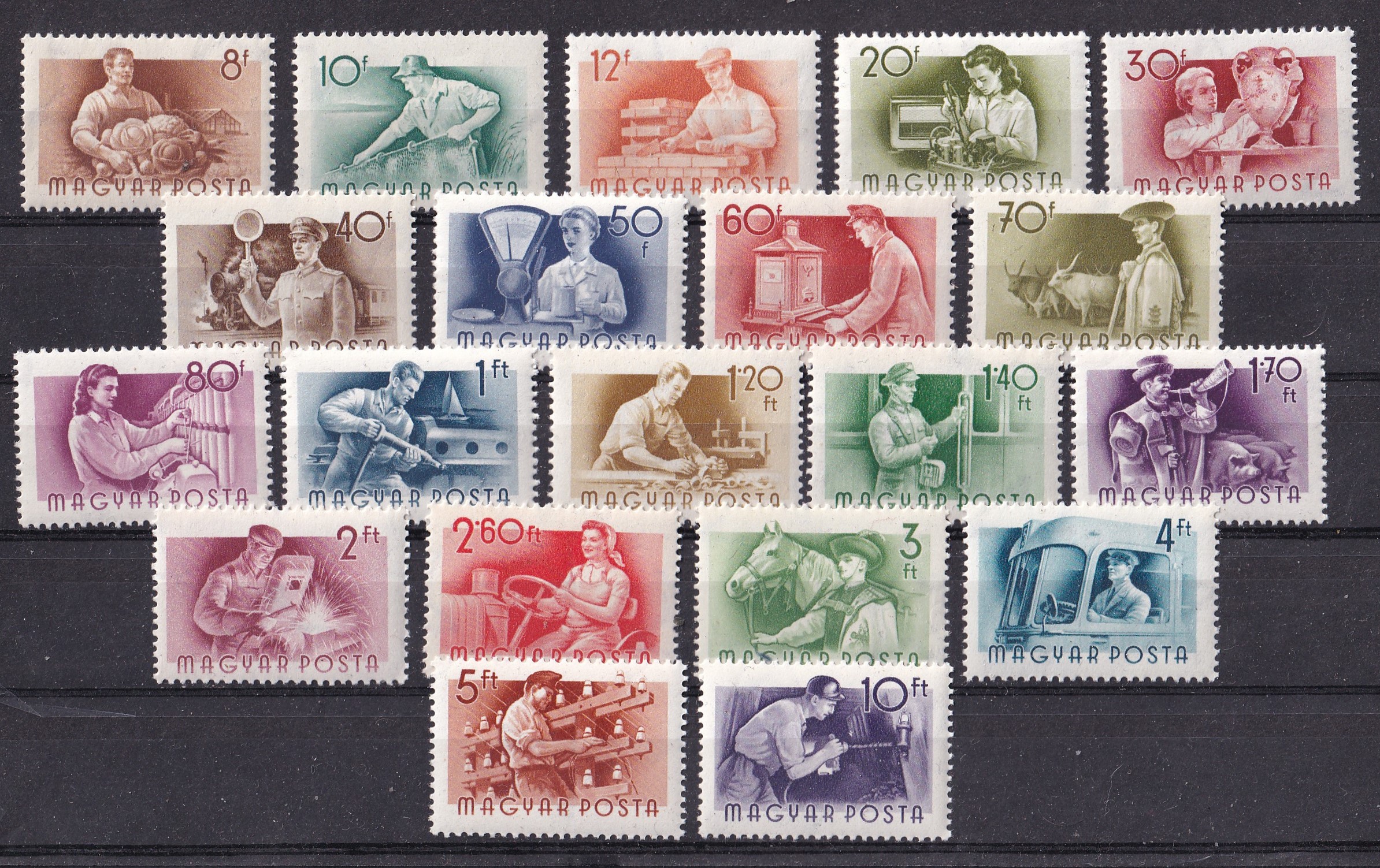1955 Munka sor