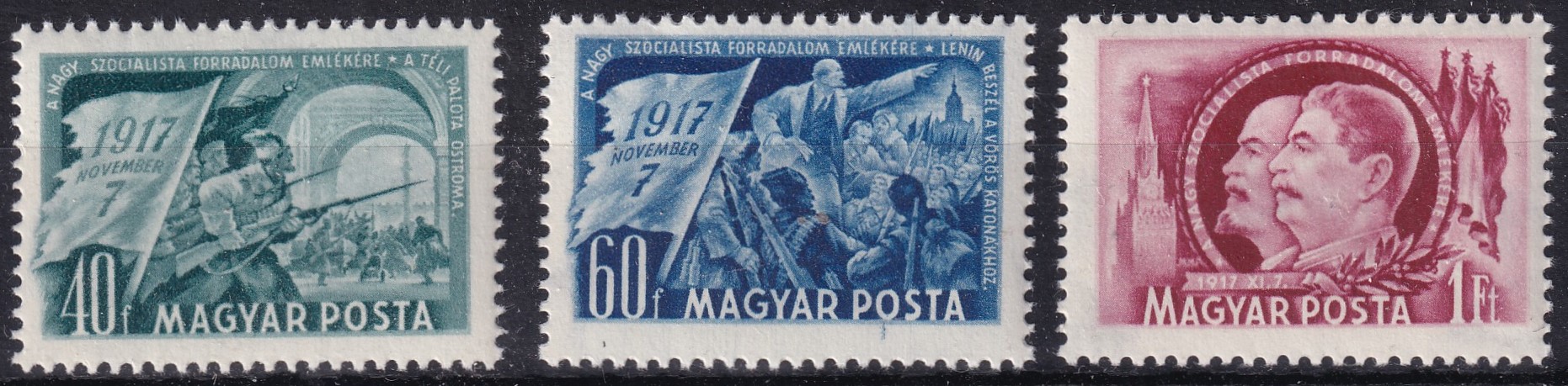 1951. Nagy Októberi Szocialista forradalom sor