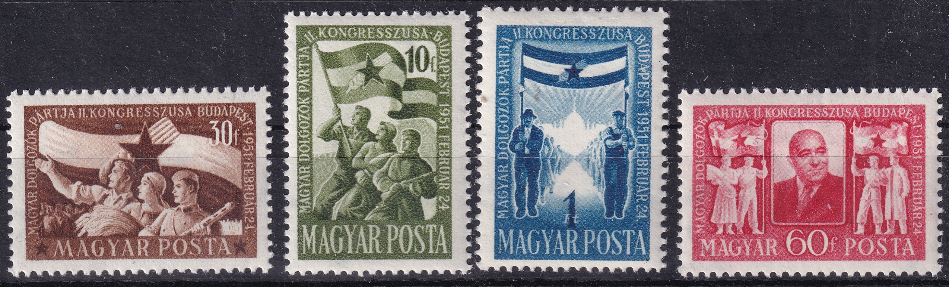 1951. MDP Kongresszus sor