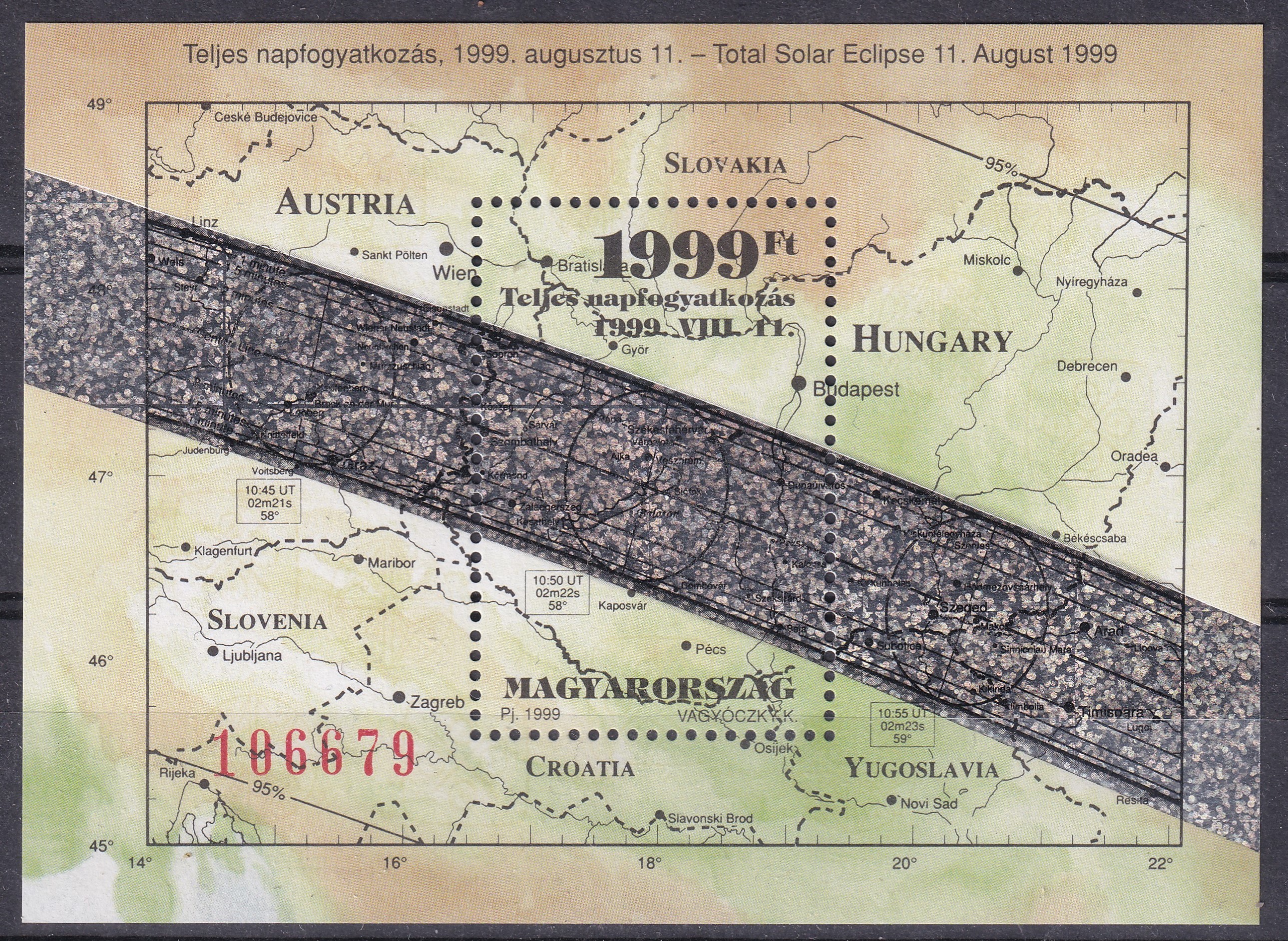 1999. Teljes napfogyatkozás blokk