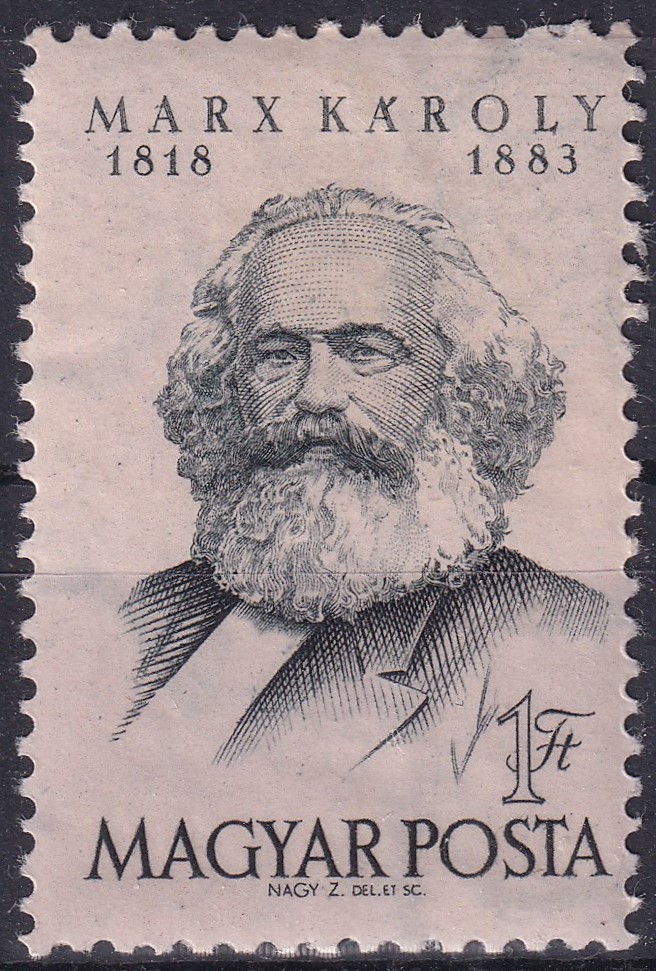 1953. Karl Marx /B/ 11,1/2:12 fogazással