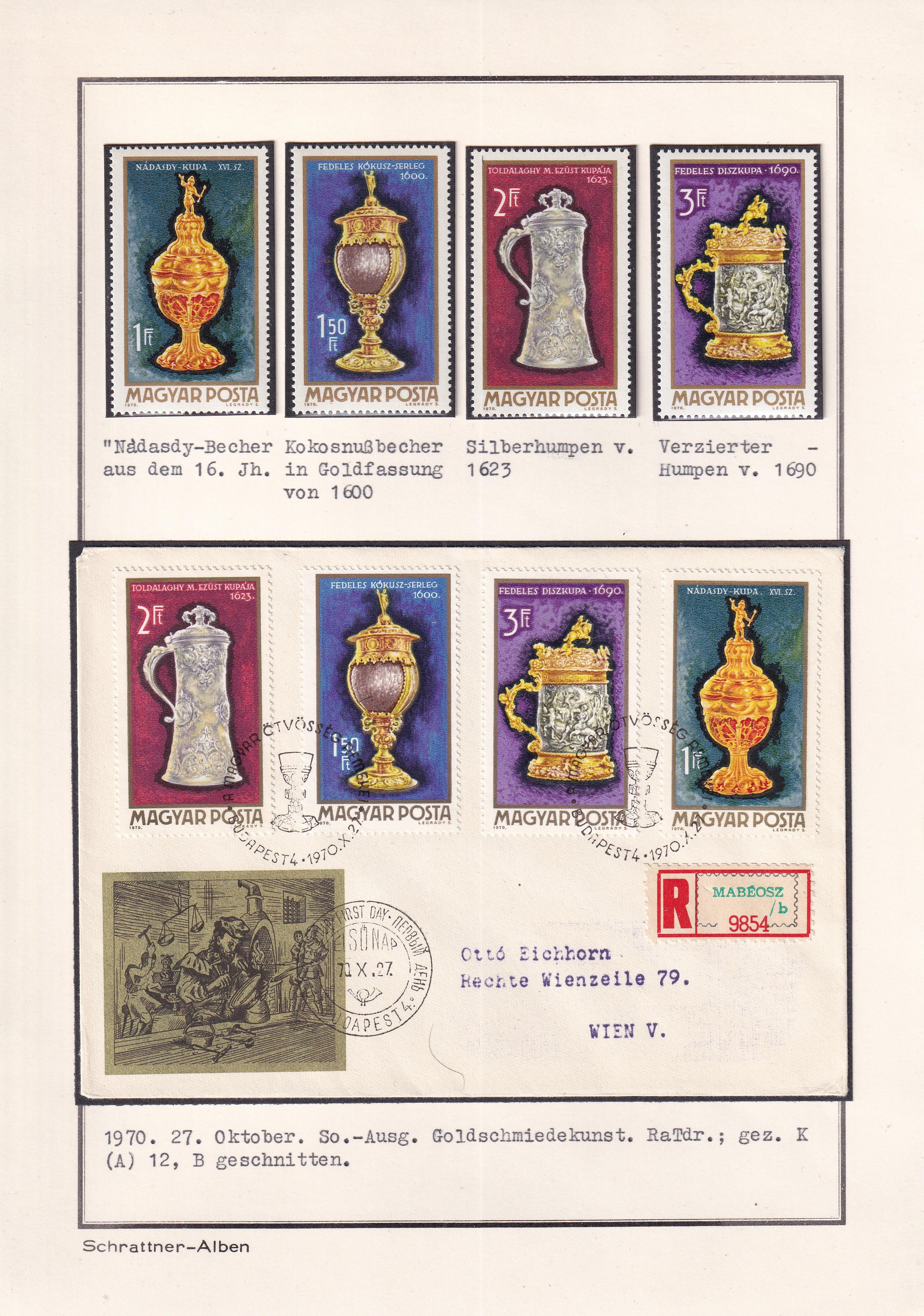 IMG_20260624_0016 1970. A magyar ötvösség remekei sor +FDC kiállítási lapon