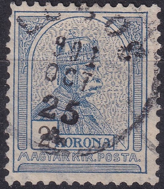 1900. 2K jobra dölő korona vízjellel (min. 28 000) - LUGOS