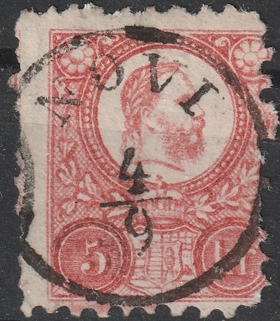 26_7_20260721_0023.5 1871. Réznyomat 5kr álkettősnyomat - NOVI