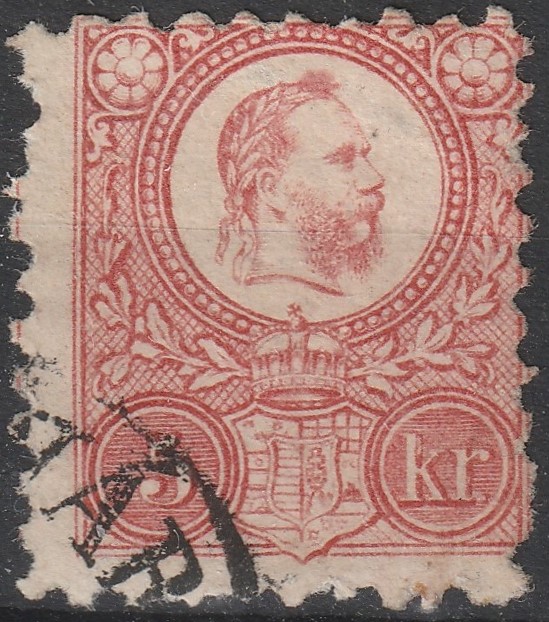 26_7_20260721_0023.9 1871. Réznyomat 5 krajcár – „véres fej” lemezhibával