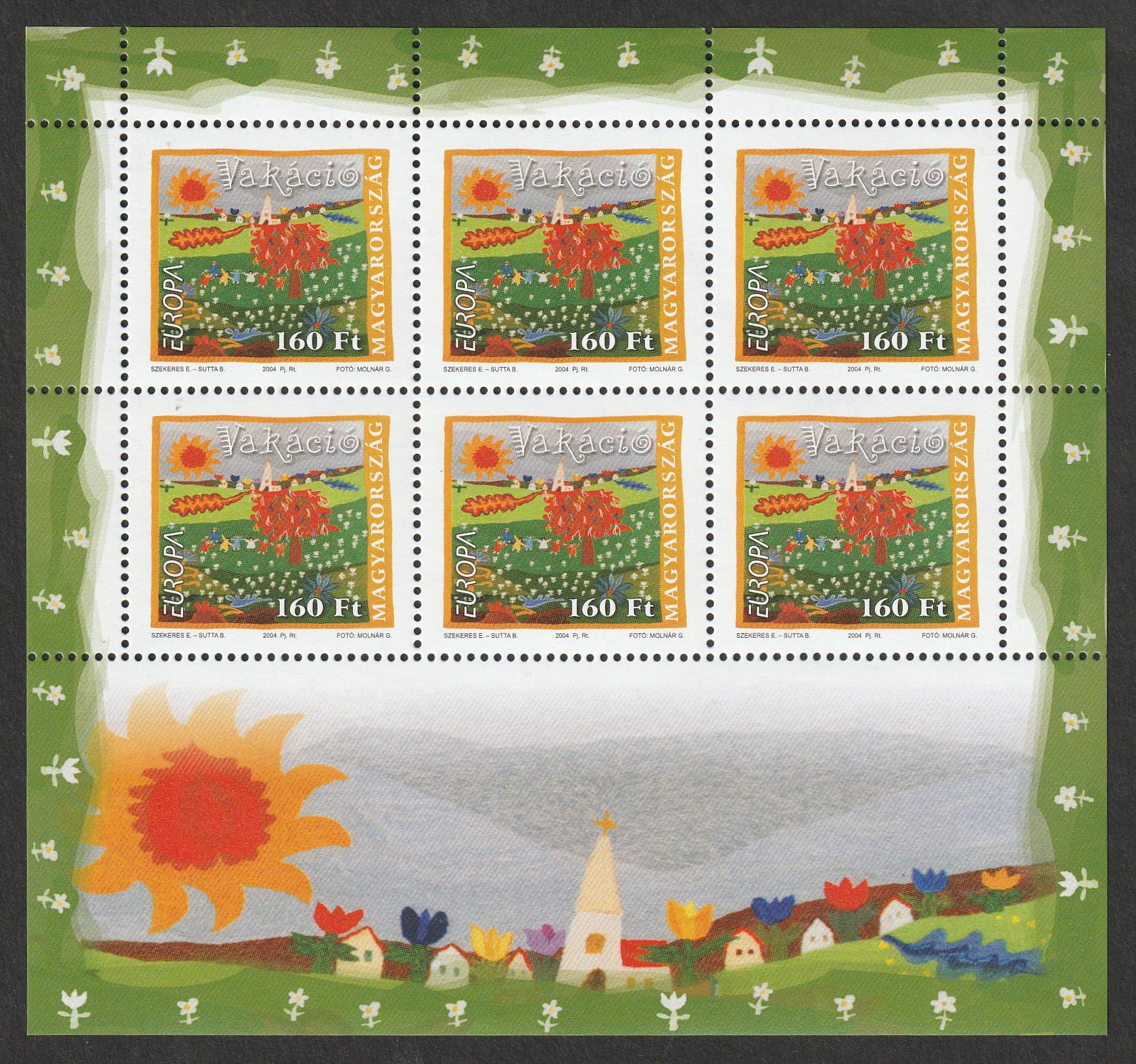 2004. EURÓPA, Vakáció kisív