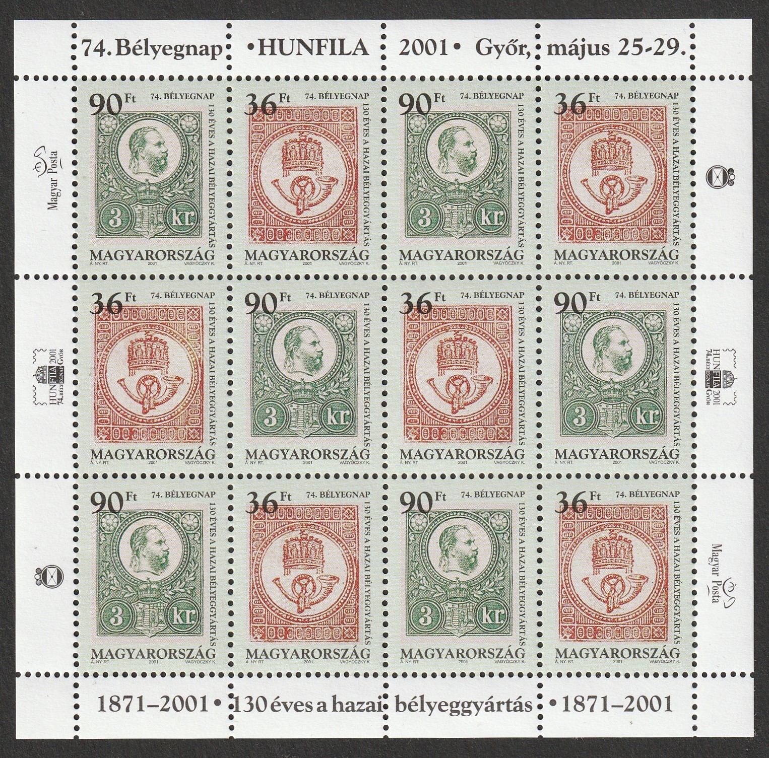 2001. Hunfila kisív