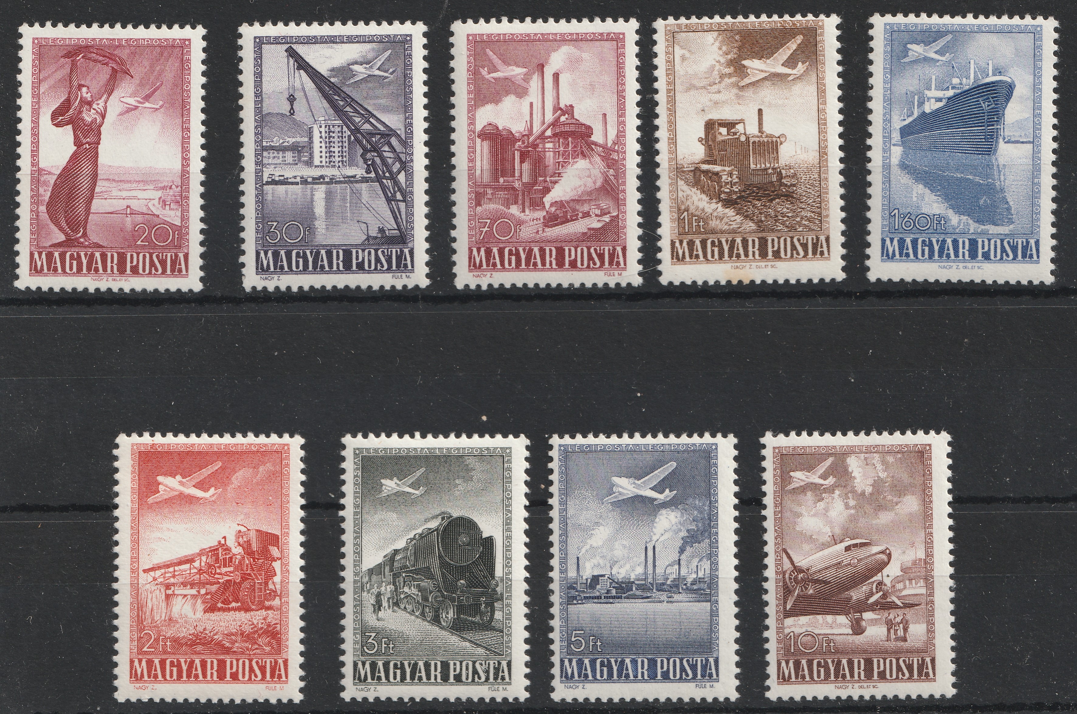 1950. Repülő sor
