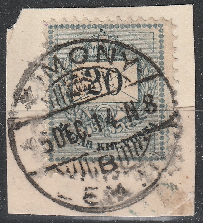 1881. 20kr kékesszürke - ZIMONY