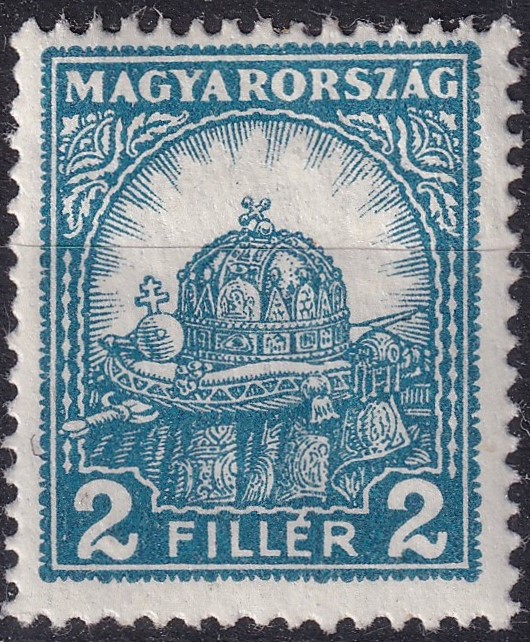 IMG_20260701_0002.5 1928. Pengő–fillér II. (IX) vízjellel, (B) 14:14¼ fogazással, alig látható falcnyommal