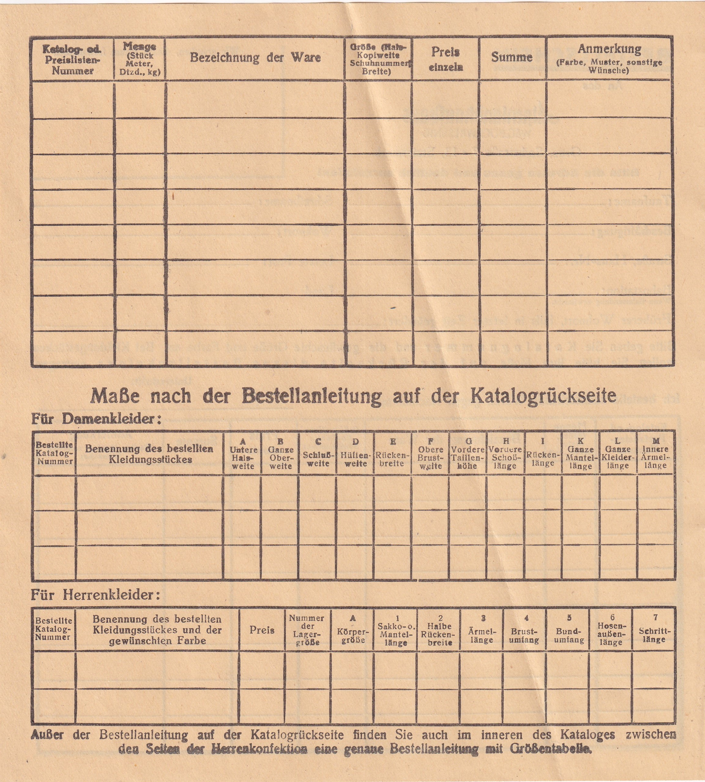1940–1941. Graz, Alpenlandkaufhaus – képes őszi–téli áruházi katalógus  A Wäg–Böck–Wressnig áruház német nyelvű katalógusa, színes, „Lutz” jelzésű, katonát és csomagot feladó nőt ábrázoló borítóval. Korabeli ruházati kínálat, rajzos termékábrák, birodalmi márkában megadott árak és méretvételi útmutató