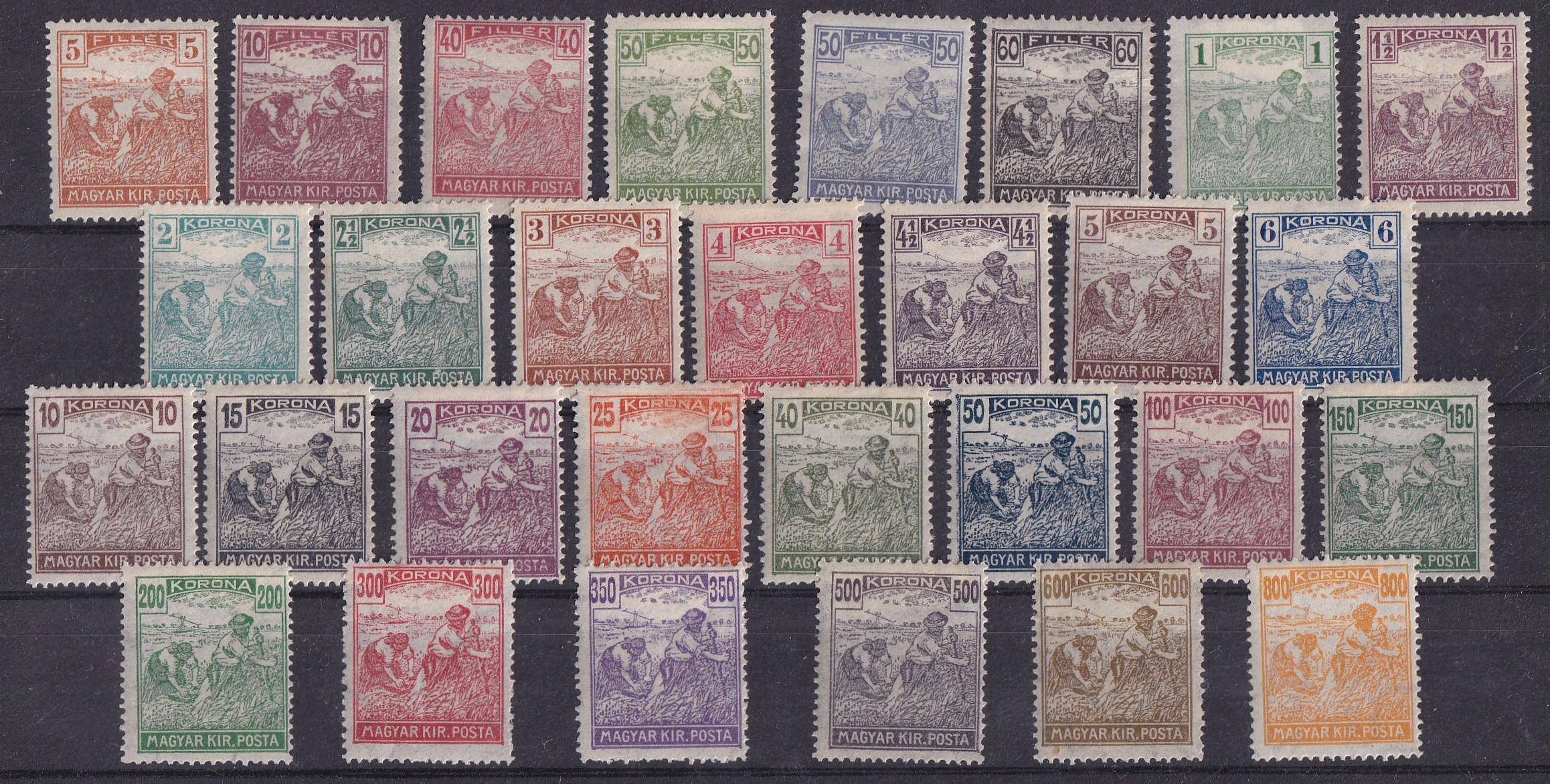 1920/1924. Arató falcos sor
