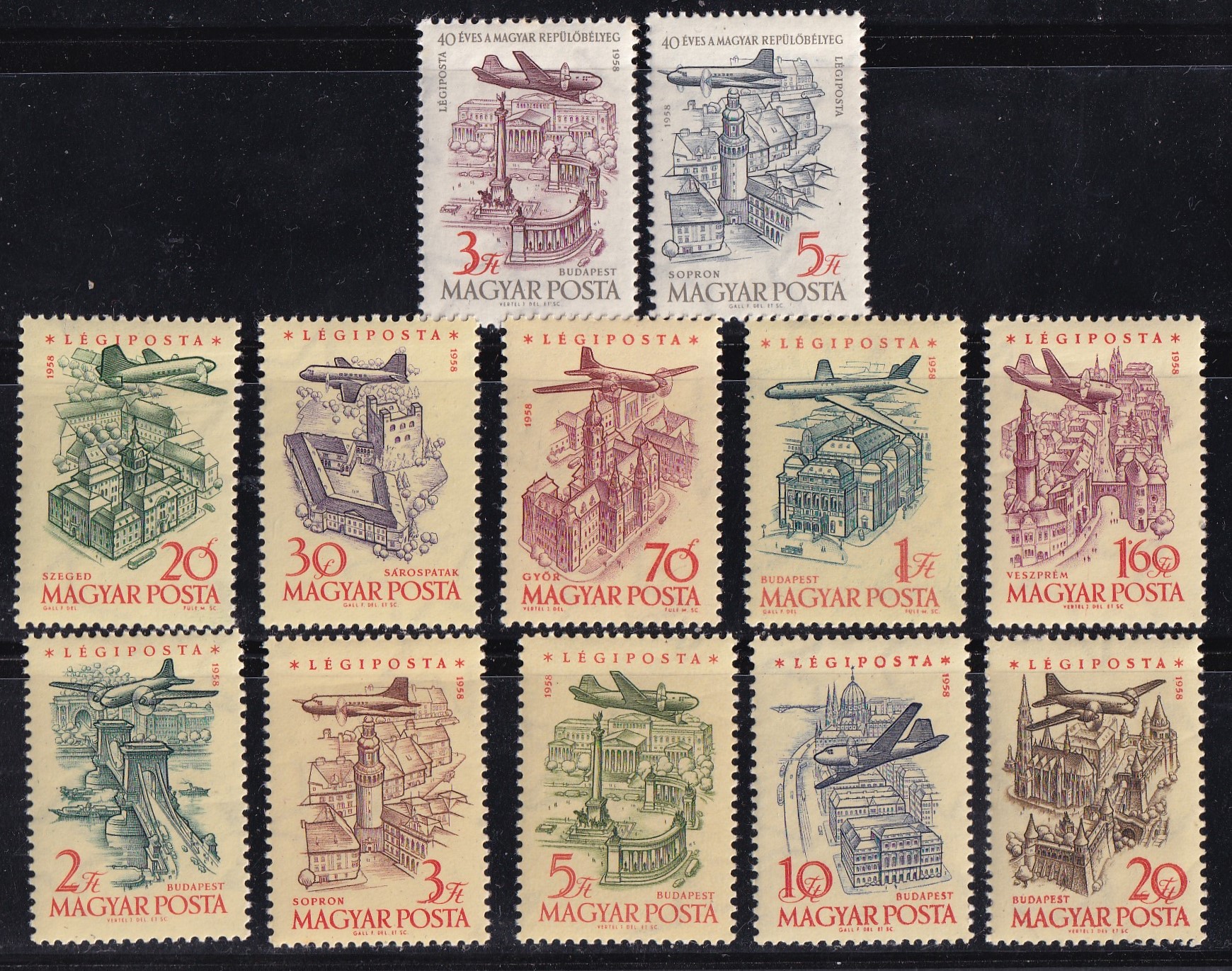 1958. Repülő sor