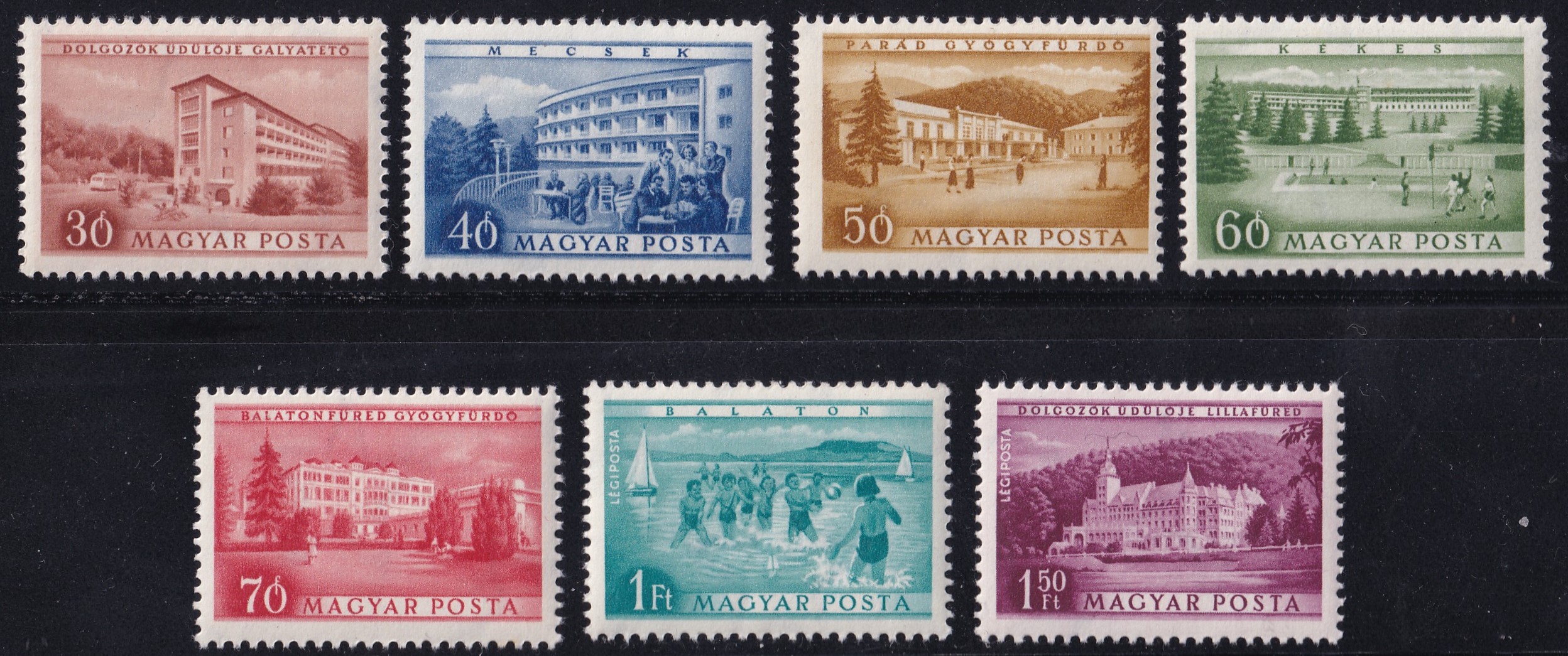 1953. Üdülők sor