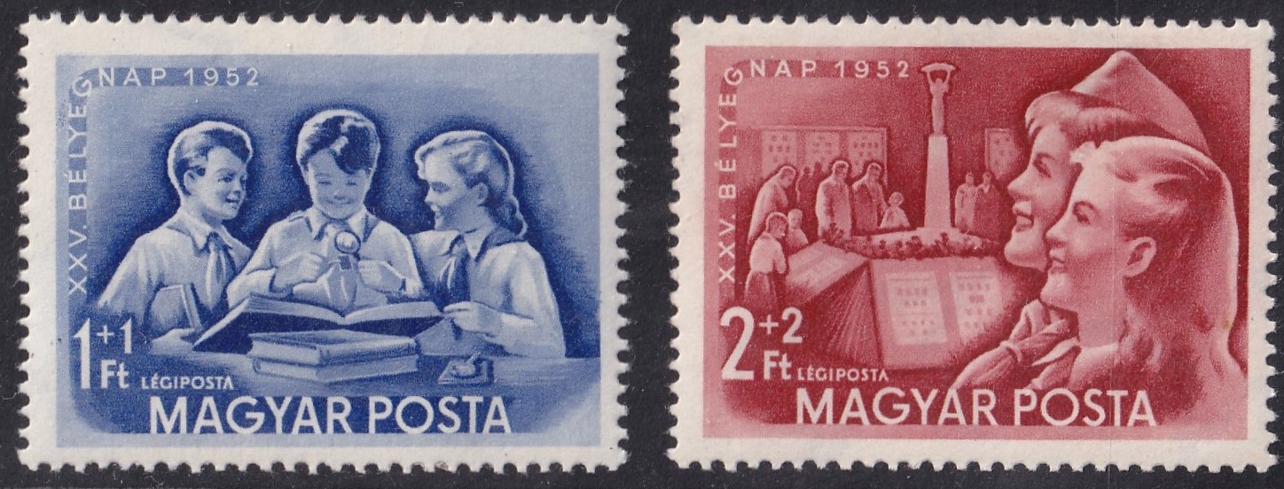 1952. Bélyegnap sor