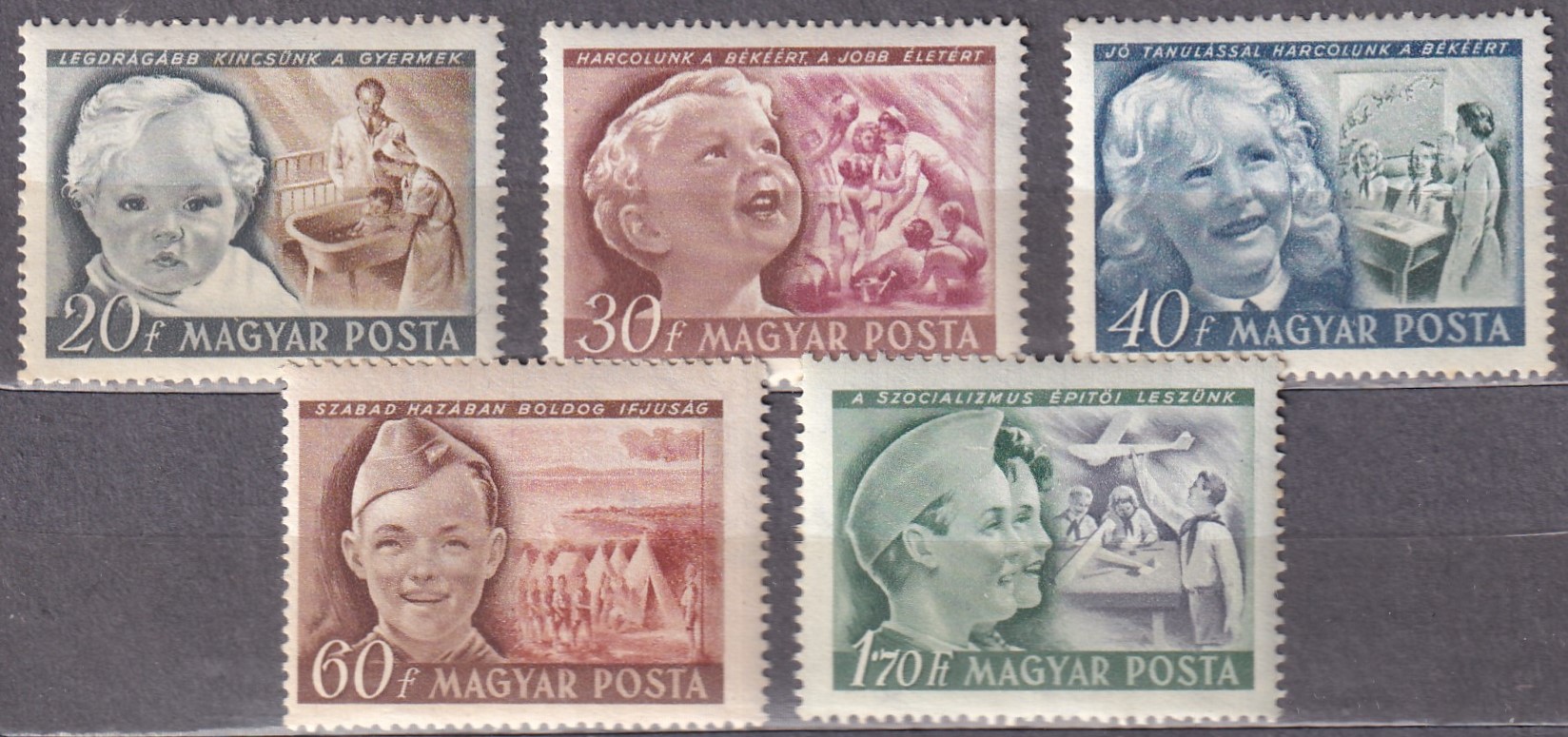1950. Gyermek I. sor