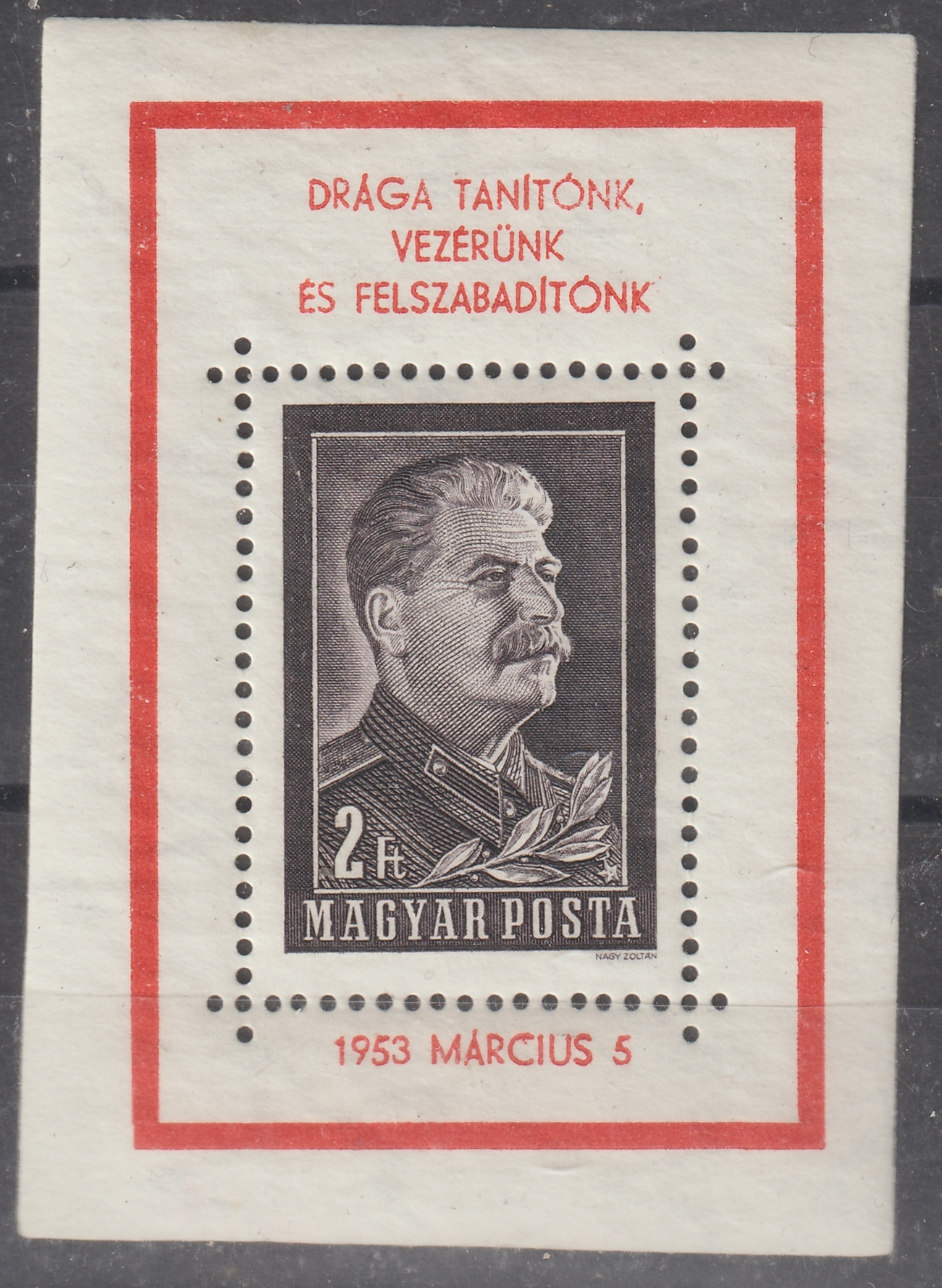 1953. Sztálingyász blokk