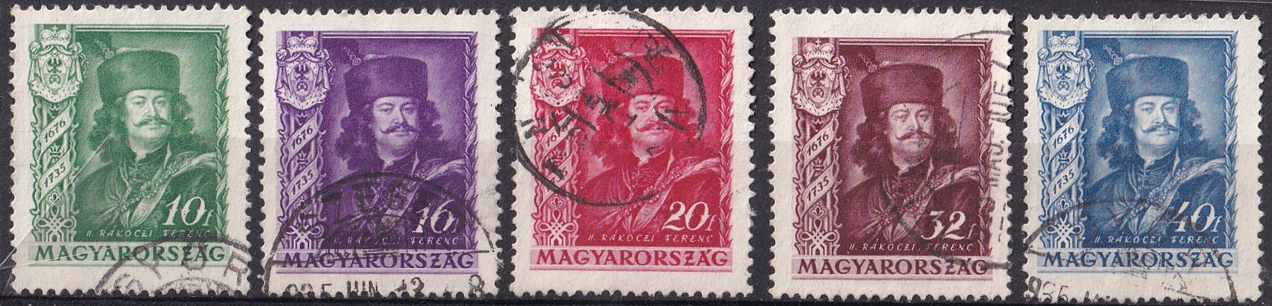 1935. Rákóczi Ferenc hasznát sor
