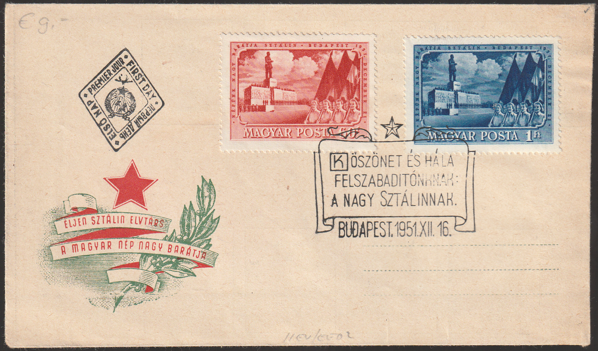 Oktober_aukcio_20261019_0124 1951. Szálin sor FDC