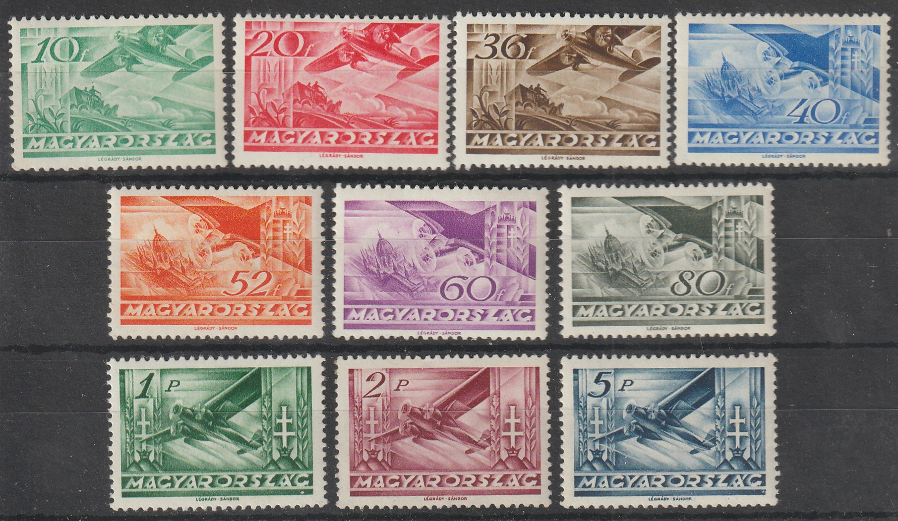 1936. Repülő sor