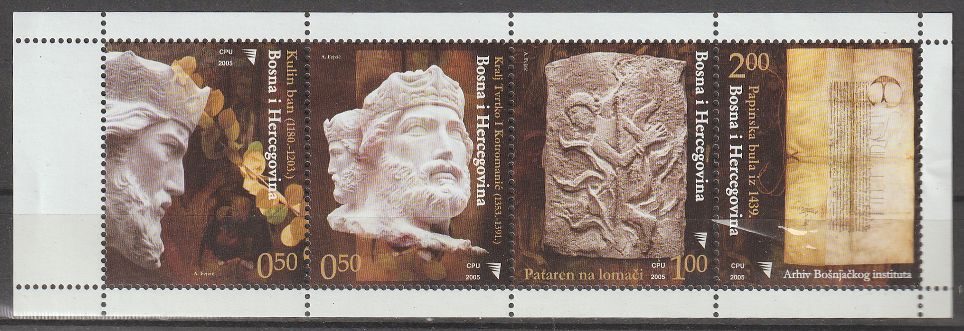2005. Bosznia-Hercegovina, bélyegfüzet sor